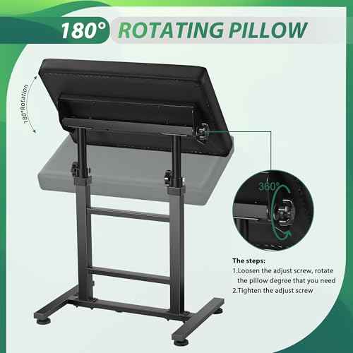POARMEEY Tattoo Armrest XXL Height Adjustable Oversized Tattoo Arm Rest for Tattoo Supplies