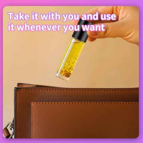 150 Pcs Essential Oil Roller Bottles 10 ml Leakproof Empty Glass Roll on Bottles with Stainless Steel Roller Balls with 20 Funnels 20 Droppers for Travel Perfume Essential Oil