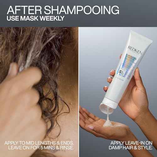 Redken Acidic Bonding Concentrate Hair Mask - Hydrating 5 Minute Liquid Mask, Bond Building & Strengthening, For Dry, Damaged Hair