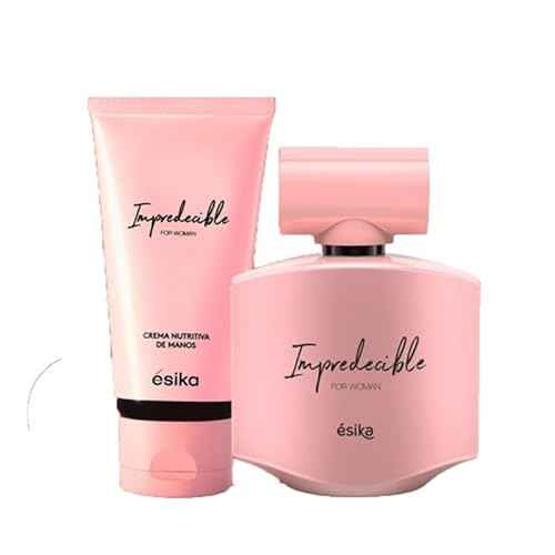 Impredecible Perfume de Mujer con Locion Perfumada Esika (Impredecible Perfume de Mujer esika con crema)