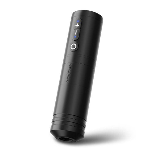 Ambition Ninja Max Wireless Tattoo Machine Rotary Cartridge Battery Pen with 2400mAh Power Supply Coreless Motor Digital LCD Display Tattoo Gun for Professionals Tattoo Artists