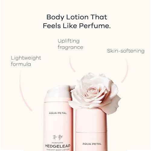 Aqua Petal Perfume Body Lotion ? Fruity Floral Musk Scent, Long-Lasting Glow Body Moisturizer with 2% Niacinamide & Hyaluronic Acid, Soft & Clean Beauty Lotion (5.07 fl oz)