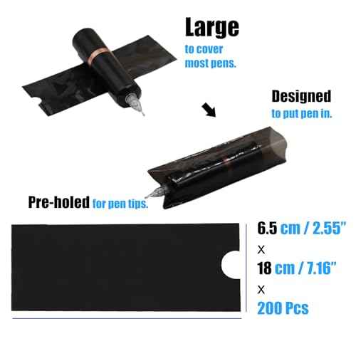 330Pcs Tattoo Skin Practice KIt 10Pcs Tattoo Fake Skin 10Pcs Transfer Paper 100Pcs Tattoo Ink Caps Cups 200Pcs Tattoo Machine Covers Pen Gloves