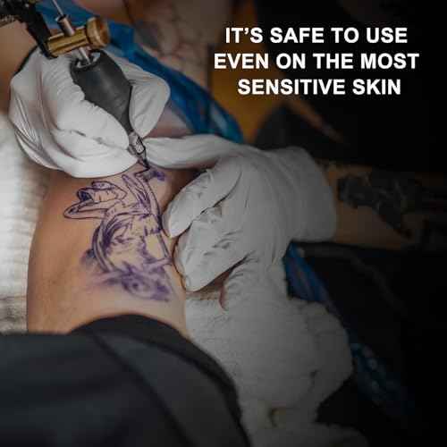 Tattoo Stencil Gel 150ml Tattoo Stencil Transfer Gel Solution, Tattoo Transfer Gel, Tattoo Application Solution for Transfer Paper Machine Stencils, Clear & Long-Lasting (150ml)