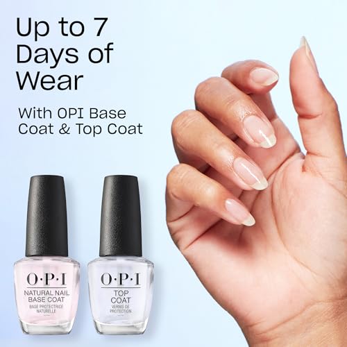 OPI Nail Lacquer Nail Polish | Opaque Dark Black & Gray Cr?me Chip Resistant Nail Polish | Fast Drying, Streak Free