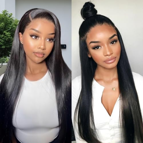 Short Straight Human Hair Bundles 10 12 14 16 Inch Human Hair Bundles 100% Unprocessed Brazilian Virgin Hair Bundles Weave Human Hair Extensions For Daily Life