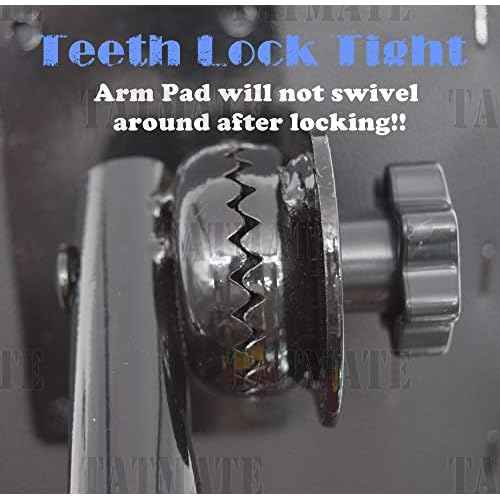 NEW UPDATED! HEAVY DUTY LARGE PAD LOCKS IN PLACE Tattoo Leg Rest or Arm Rest Stand Tripod Style Fully Adjustable