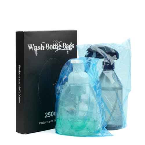 DGT tattoo Squeeze bottle Bags 250pcs Disposable For Tattoo Machine, Tattoo Kits, Tattoo Accessories 5.9 x 7.9 inches