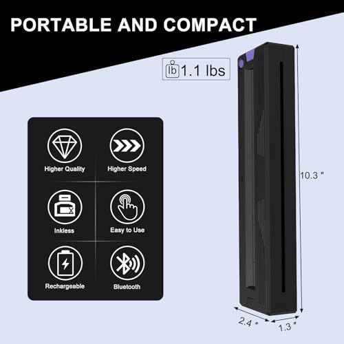 2026 New Tattoo Stencil Printer for Tattoo Artists&Beginners,300 DPI Tattoo Machine with Tattoo Transfer Paper,Portable Wireless Bluetooth Printer Compatible with Phone&PC