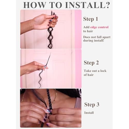 P4/27 Ombre Brown Blonde Human Braiding Hair for Boho Braids 2 Bundles 24 Inch 100g Deep Wave Braiding Hair for Bohemian Knotless Braids 100% Unprocessed Virgin Bulk Hair Extensions No Weft