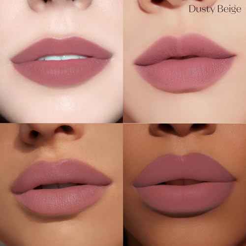 ETUDE Fixing Tint #08 Dusty Beige (4g) | Long Lasting High Pigmented Liquid Lipstick | Waterproof Lightweight Matte Finish Lip Stain | Full Coverage | Korean Makeup, Kbeauty