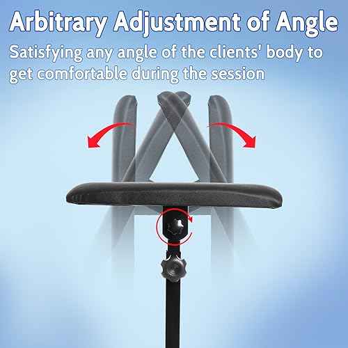 Tattoo Arm Rest Stand with Pen Covers 200 pcs & Grip Tape 4 pcs, Adjustable Height and Tilt Tattoo Equipment
