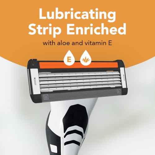 BIC Flex 5 Refillable Refill Razor Cartridges for Men, Long-Lasting 5-Blade Razors for a Smooth and Comfortable Shave, 8 Refill Cartridges