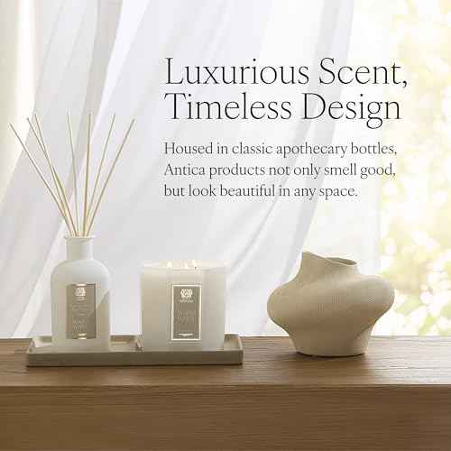 Antica Farmacista Body Moisturizer - Scented Moisturizing Lotion with Aloe Vera, Green Tea & Sweet Almond Oil - Luxury Gift for Any Occasion - Warm White, 10 fl oz