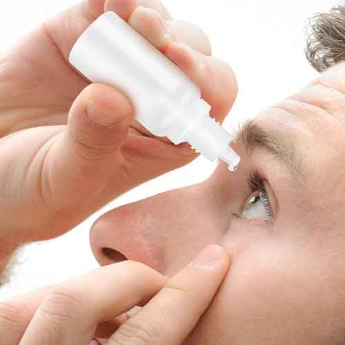 5-Pack Plastic Dropper Bottles 15ml/0.5oz - 4 Bottles + 1 Funnel - Empty, White Eye Dropper Bottles for Liquid -Squeezable & Portable Travel Containers for Eye Drops, Refillable with Cap and Plug