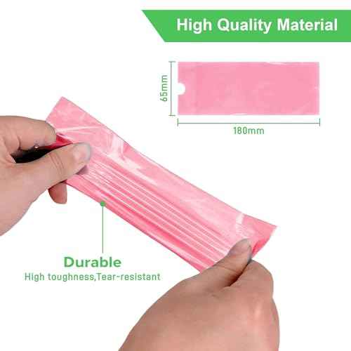 Large Size Tattoo Machine Covers, 200Pcs Sealable Tattoo Pen Sleeves Machine Bags 2.5" x 7.1" Pen Covers, Disposable Cartridge Tattoo Machine Bags XL,4 Colors(BLUE)