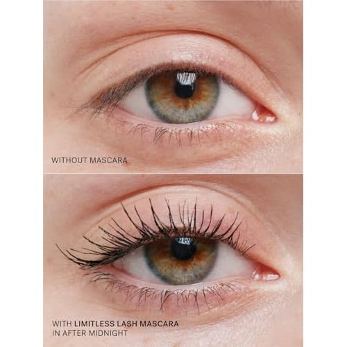 ILIA - Limitless Lash Mascara | Lightweight, Nourishing, Lengthening, Lifting | Flake + Smudge-Resistant | Non-Toxic, Cruelty-Free, Ophthalmologist-Tested, Safe For Sensitive Eyes (Soft Black)