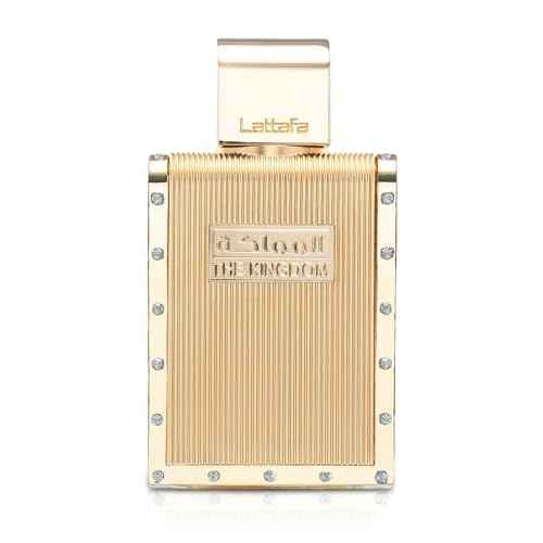 Lattafa The Kingdom Eau De Parfum Spray for Men, 3.4 Ounce