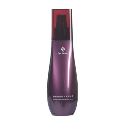 Dr's Formula Age-Defying Hair Serum, Delays & Reduces Signs of Aging Gray Hair, Revitalizes Scalp, Softens Keratin, Adds Volume & Deepens Hair Color, 5.29 fl oz
