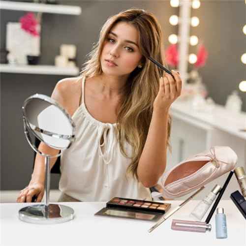 Ballet Dance Shoe Makeup Bag For Little Girls, Ballerina Slipper Makeup Pouch Bag, Ballet Pointe Shoes Gifts (Pink)