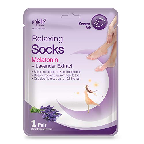 Epielle Relaxing & Nourishing Hand & Foot Masks for Dry, Overworked Skin, Self Care Gifts for Women, Spa Kit, Stocking Stuffers, Thanksgiving Essentials, 6 Moisturizing Gloves & 6 Moisturizing Socks