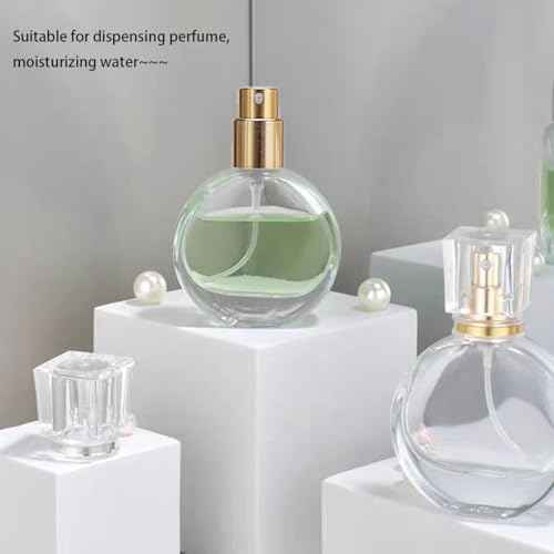 3 Pcs Perfume Bottle Atomizers,1 oz Refillable Fine Mist Sprayer Empty Fragrance Bottles Portable Travel Perfume Dispenser Containers for Essential Oil perfumery(30ml)