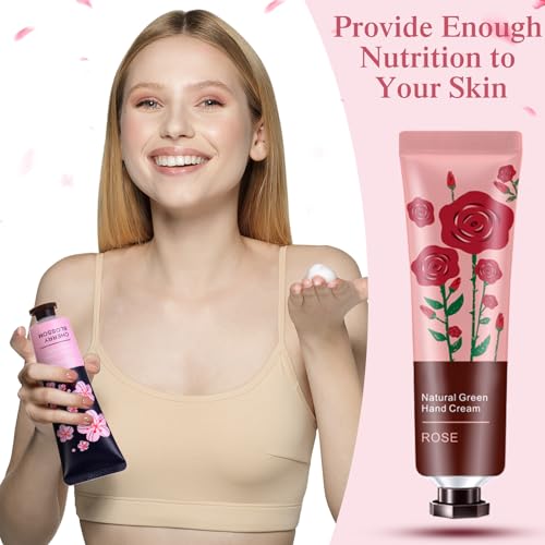 200 Pack Hand Cream Gifts Set for Women Mothers Day Gifts for Mom Mini Lotion Bulk for Dry Cracked Hands, Mini Hand Lotion for Nurse Gifts,bridesmaid Gifts,teacher Appreciation Gifts,10 Styles