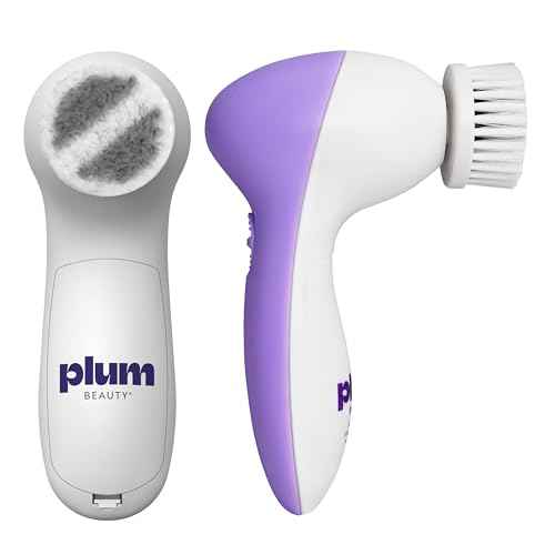 Face Scrubber Electric Facial Cleansing Brush Rechargeable, Rotating Scrubber Face Pore Cleansing Brushes for Radiant Skin, Electric Cleanser for Pores, Glow, and Daily Deep Pore Wash, Expoliator