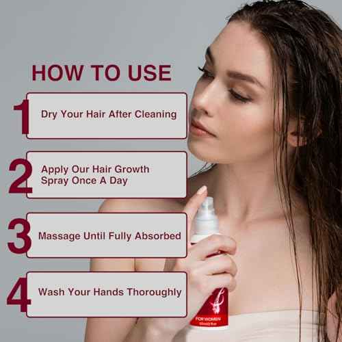 5% Minoxidil for Women Hair Growth: Hair Loss Treatment for Hair Thinning and Hair Loss to Get Thicker and Fuller Hair, 60ML