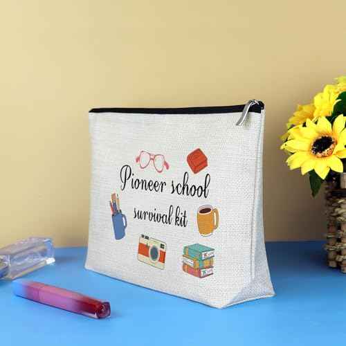 Pioneer JW Gift Makeup Bag for Pioneers Cosmetic Bag Pioneer Women Gift Jw Ministry Gifts Pioneer Life Cosmetic Pouch Travel Toiletry Bag Christmas Birthday Gift