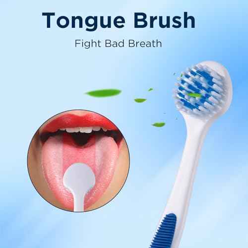 Tongue Brush (6 Pack), Tongue Cleaner for Adults & Kids, Oral Hygiene Essentials