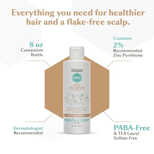 DHS Zinc Shampoo 8 oz (Pack of 5)