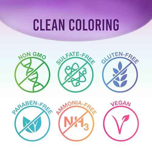 Punky Purple Semi Permanent Hair Color - Vegan & Cruelty-Free Conditioning Hair Dye, Lasts Up to 35 Washes, 3.5 fl oz