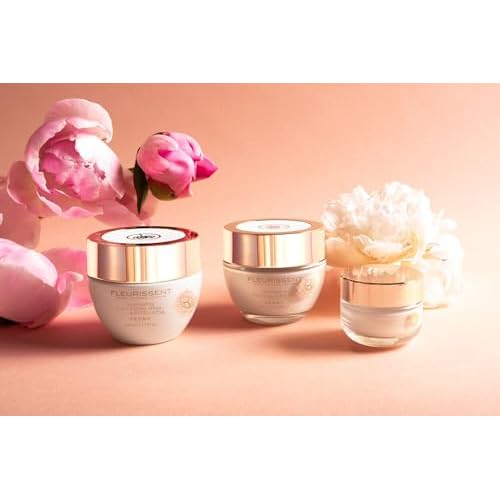 Fleurissent Enchanted Elixir ? 2-in-1 Peony Facial Mask & Exfoliator ? Revitalizing Floral Fusion, 99% Natural & COSMOS Organic Certified, 1.7 FL OZ for Healthy-Looking Skin