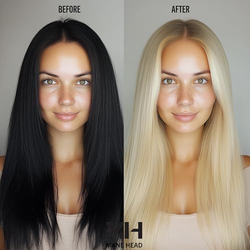 9 Level Bleaching Powder For Hair 17.64 oz - 500g 1.1lbs, Premium 9+ Dust Free Violet , Extra Strength, Up to 9 Levels of Lift, Hair Bleach, Hair Lightener, Hair Bleach Powder