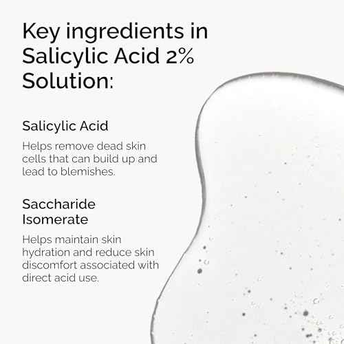 The Ordinary Salicylic Acid 2% Solution, Acne-Fighting Serum for Blemish-Prone Skin