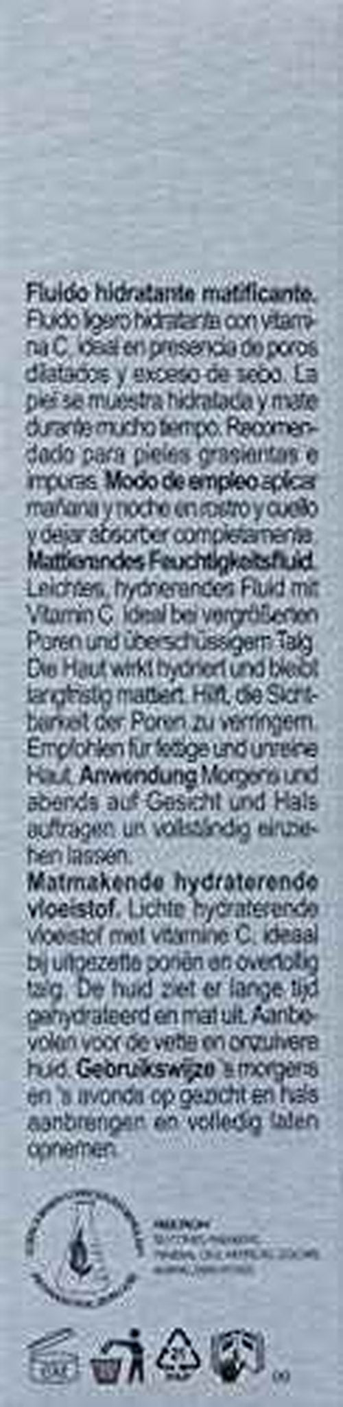 [ Comfort Zone ] Active Pureness Fluid, Mattifying Yet Hydrating Formula, Primer And Moisturizer For Oily Skin, 1 Fl. Oz.