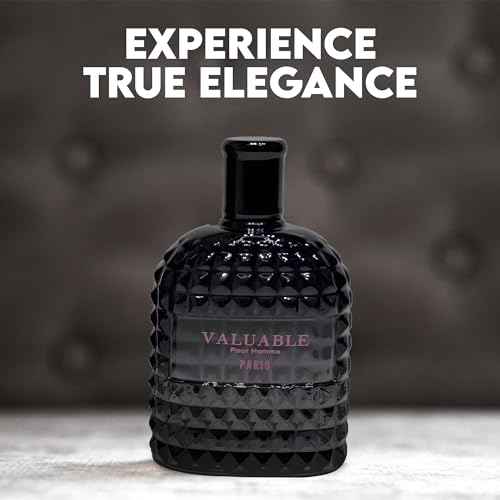 Men's Cologne Gift Set 4PCS Combo Include Valentine Milano,Valentine,Valiant Men & Valuable Paris - 3.4 Fl Oz Each | Vanilla, Leather & Amber Floral Long Lasting Fragrance