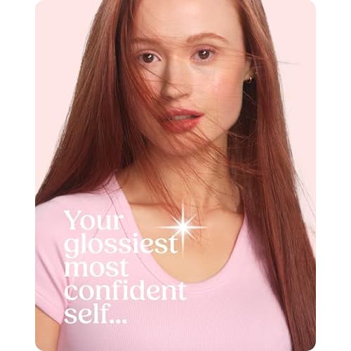 Glaze Supergloss Color Conditioning Gloss With Dispensing Pump ? Hydrating Semi-Permanent Color Hair Gloss & Shine Boost ? Vegan, Cruelty-Free ? 6.4 fl oz - Copper Crush - Bright Copper