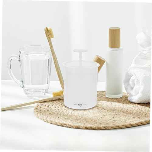 Baluue 2pcs Facial Foam Maker Cups Portable Cleansing Tool for Home Travel Produces Rich Foam for Skincare Efficient Face Wash Foamer Output