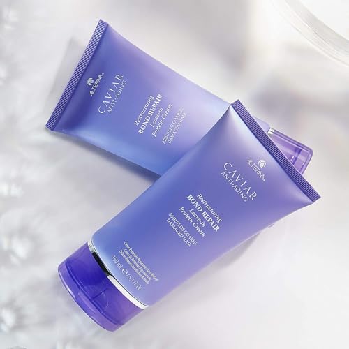 Alterna Caviar Anti-Aging Restructuring Bond Repair Leave-in Overnight Serum, 3.4-Ounce (2-Pack)