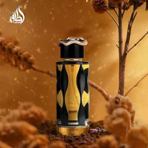 Lattafa Teriaq Intense for Unisex Eau de Parfum Spray, 3.4 Ounce / 100 ml