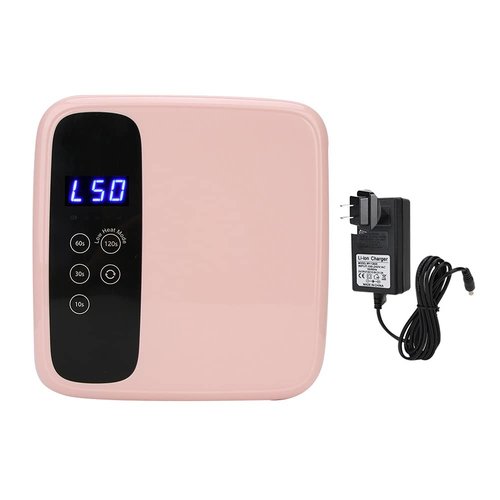 Qkiss 72W Nail Lamp Gel Nail Polish Dryer Quick Drying Nail Art Machine Professional for Nail Art Tools Accessories (American gauge)