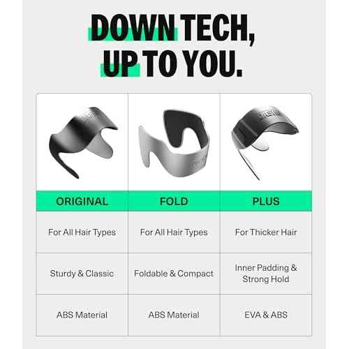 DASHU Perfect Downtech Original 3-Minute No Heat at Home Hair Press Down Perm Solution for Hair, Hair Straightener for Men's Grooming