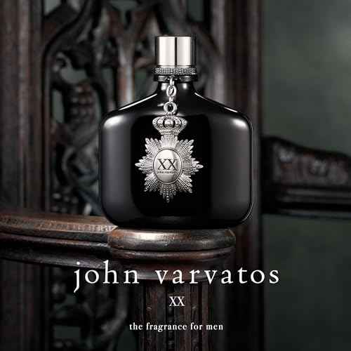 John Varvatos Men's Cologne, XX Eau de Toilette EDT Spray, Woody Oriental Scent with Notes of Cardamom, Orange Flower & Sandalwood, 2.5 fl. oz