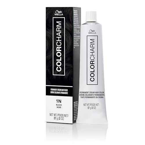 COLORCHARM Permanent Cream Hair Dye, Intense Natural, Cool Espresso Shades, 100% Gray Coverage, Vegan, Free of Phthalates & Parabens, 2 oz.