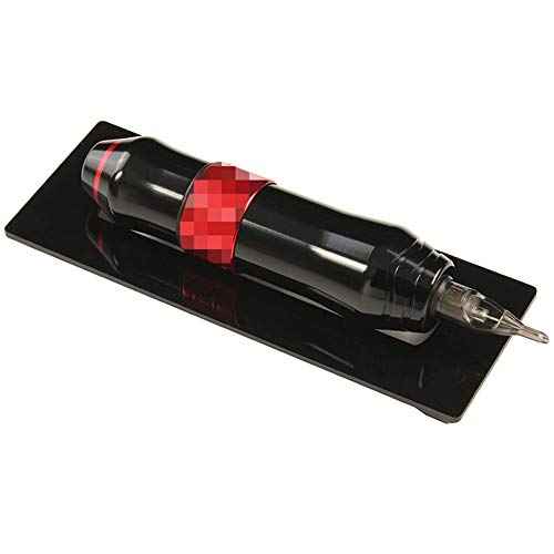 2 Pieces Tattoo Holder Tattoo Pen Holder Tattoo Machine Stand Tattoo Machine Holder Tattoo Pen Display Stand Rack Tattoo Machines Organizer Display Stand for Salon Personal Use, Black