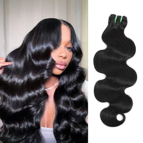 Raw Vietnamese Bundles Human Hair 18 Inch Body Wave Sew In Thick Bundles Unprocessed Raw Vietnamese 100% Real Virgin Human Hair Bundles Bodywave Quick Weave Single Bundle for Black Women