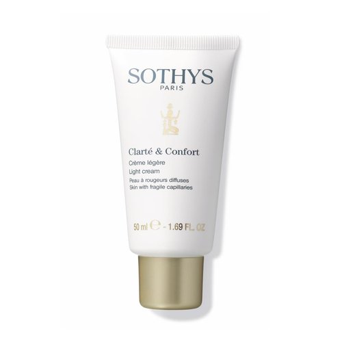 Sothys Light Cream | Daily Face Moisturizer for Redness and Acne-Prone Skin | Diffuse Redness of the Skin