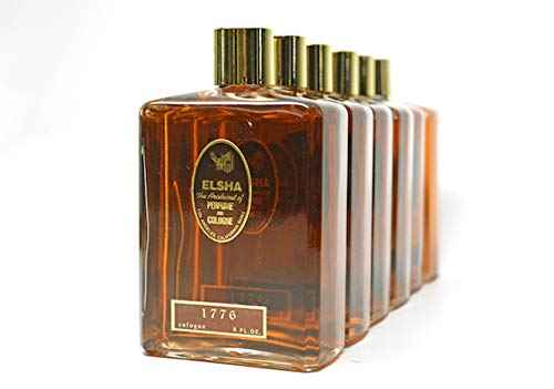 ELSHA Cologne 1776 – Long‑Lasting Luxury Fragrance for Men & Women – Classic Woodsy, Spicy, Leather Scent – Made in USA – 8 fl oz Splash